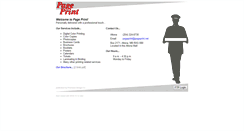 Desktop Screenshot of pageprint.net